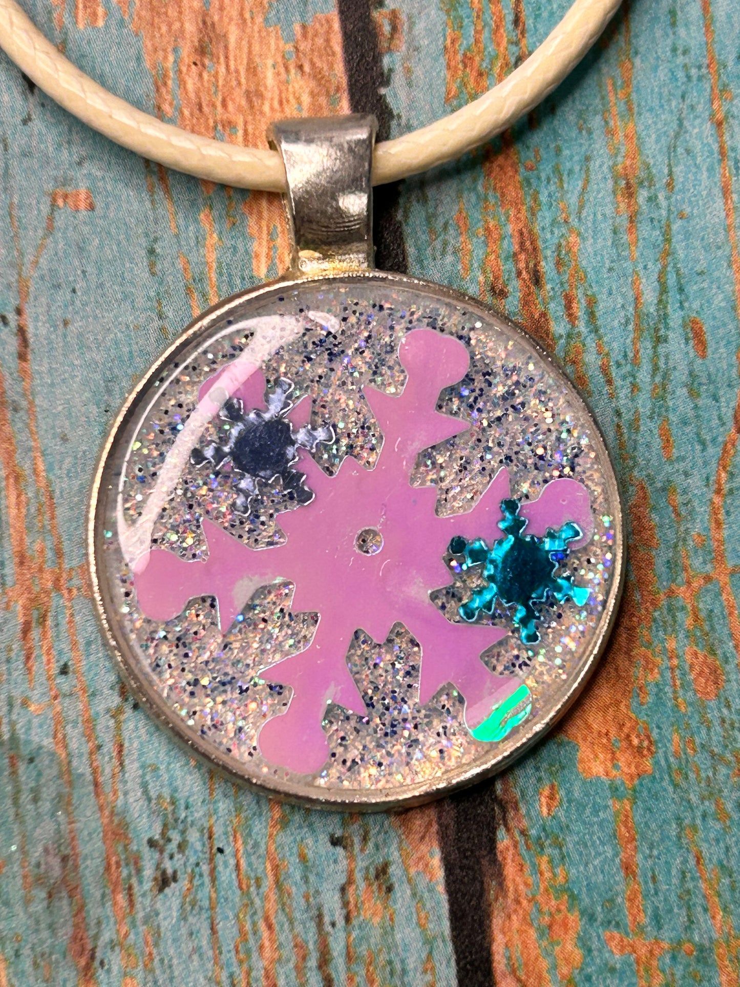 Iridescent Snow Flake